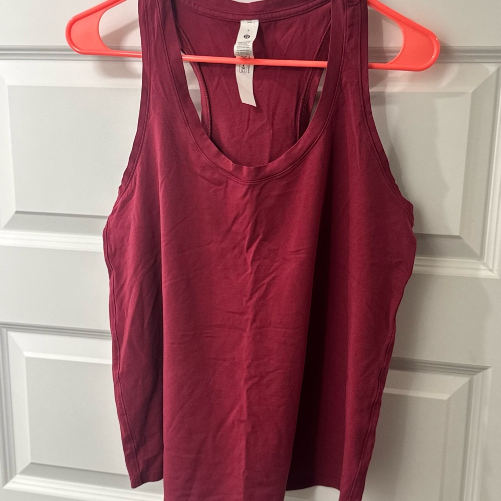 Lululemon Athletica Deep Dark Pink Tank Top